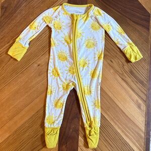Little Sleepies 0-3M Sunshine Zippy